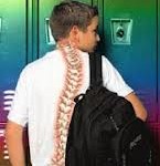 don't wear backpack slung over 1 shoulder